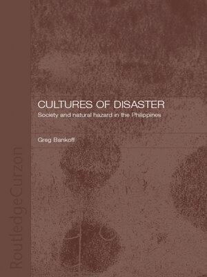 cover image of Cultures of Disaster